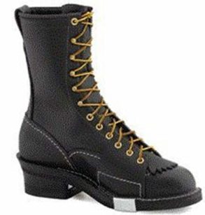 Wesco Highliner 10" Lineman Work Boot Black Review