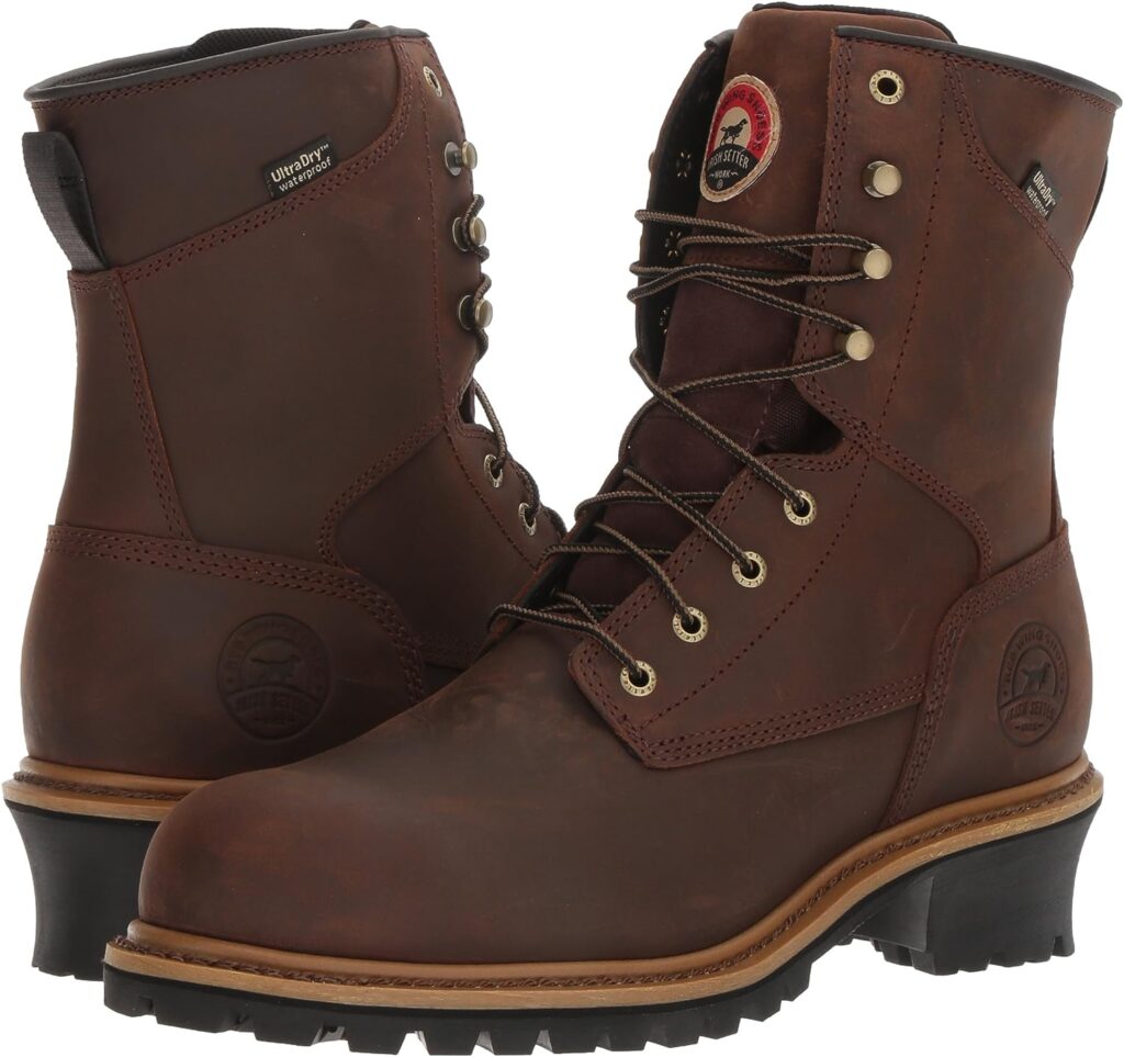 Irish Setter Work Mens Mesabi Steel Toe 83834 Boot