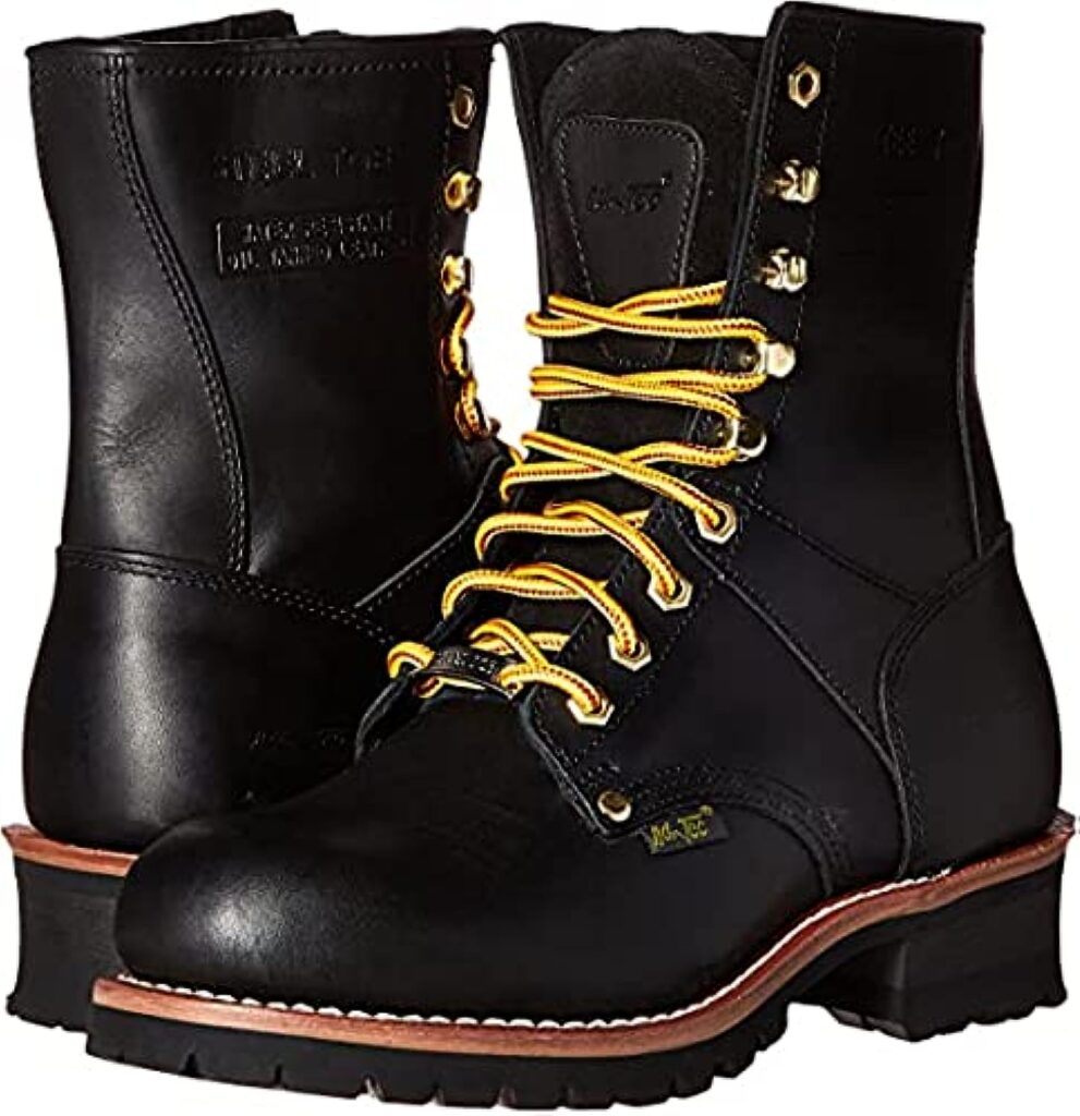 Adtec Mens Rugged Goodyear Welt Construction Utility Boot Logger