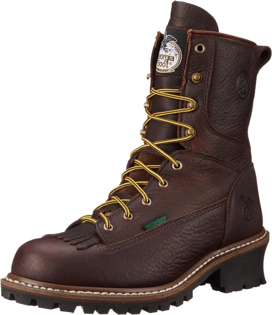 Georgia Boot Mens Waterproof Logger Boot