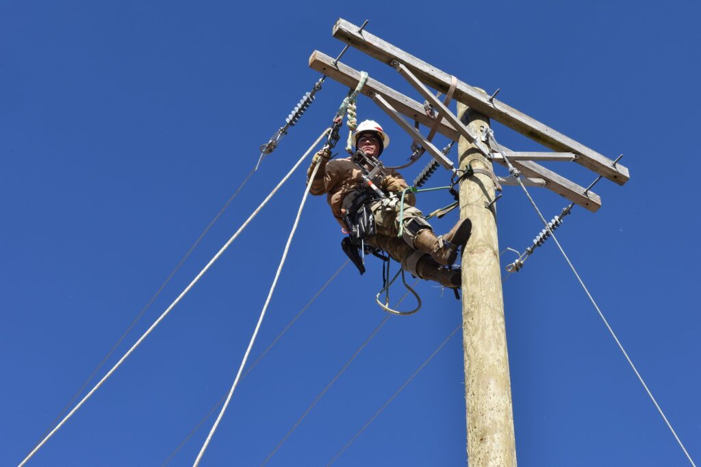 Is being a lineman hard on your knees?