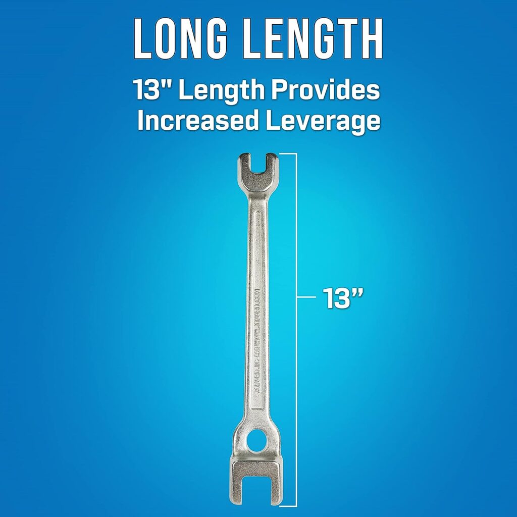 Jonard Tools JIC-650, Linemans B Type Double Ended Wrench, 13 Length